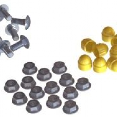 Civata + Somun + Kapak Set