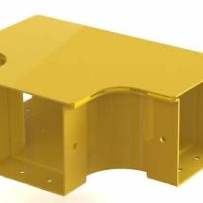 Yatay T Birleşim 100x100mm
